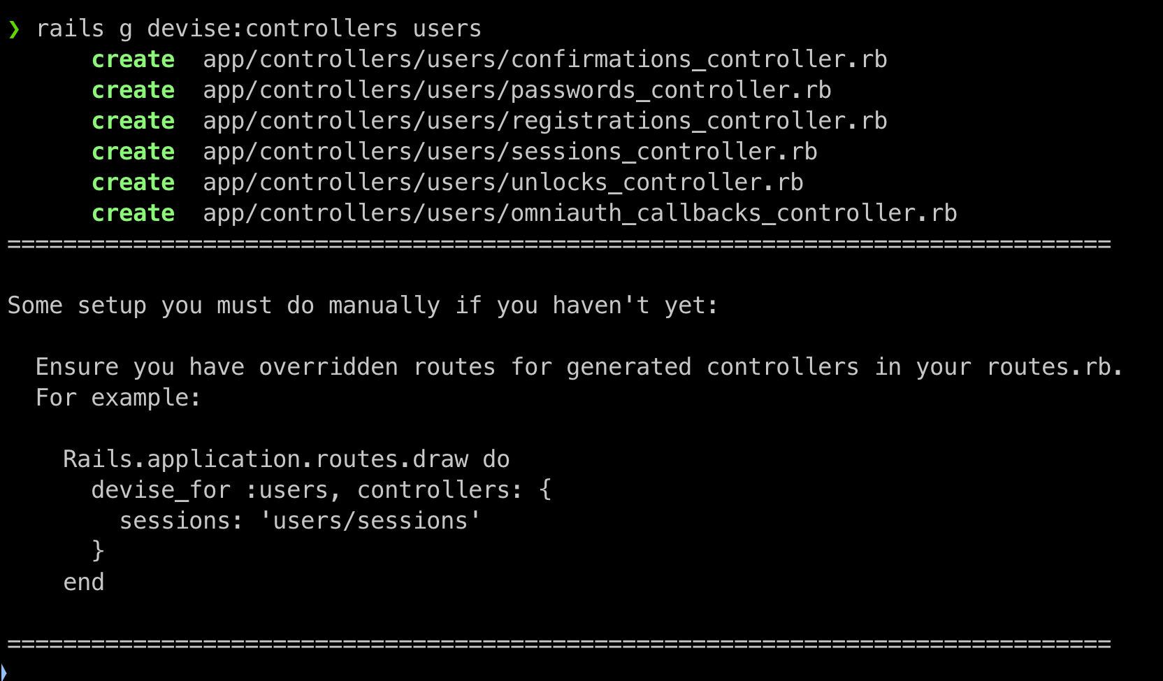 Expose Devise controllers
